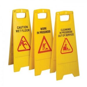 Caution Sign Board